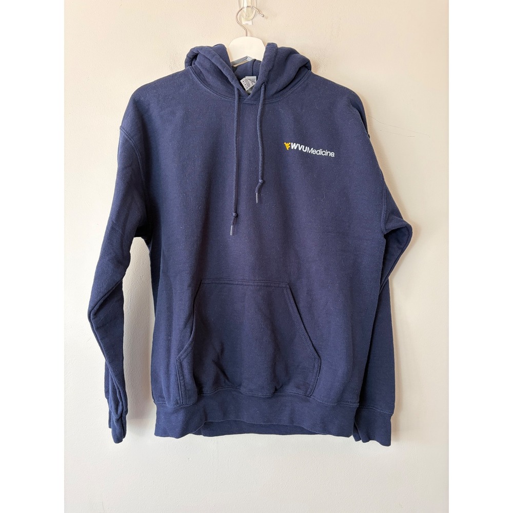 Gildan WVU Medicine Hoodie Navy Blue‎ Emergency Prehospital Medicine Medium